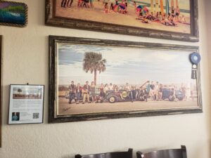 juice n java cafe cocoa beach florida - picture on the wall