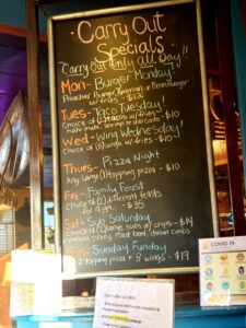 kelsey pizza carry out specials