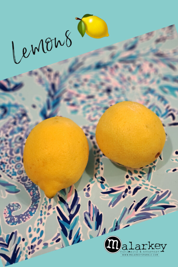 lemons on a Plate