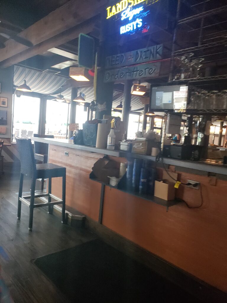 rusty's bar inside