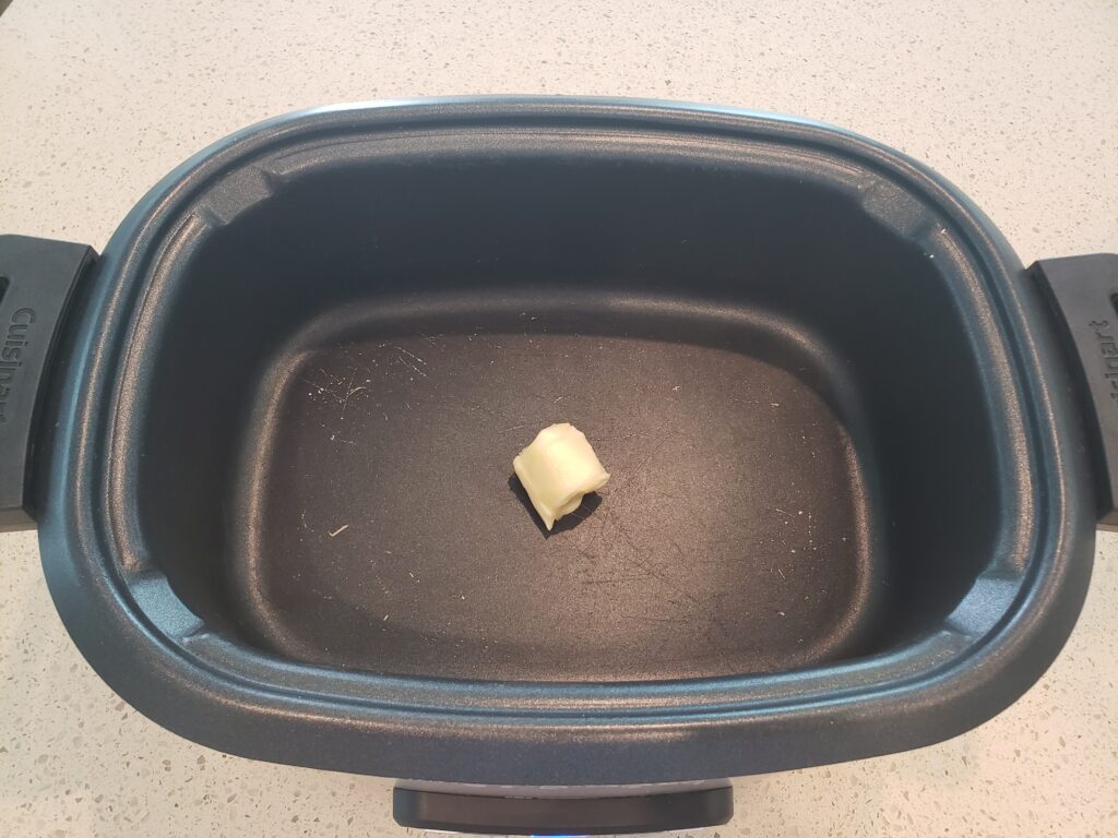 butter in a crockpot