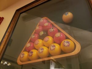 disney saratoga main hall picture of pool balls