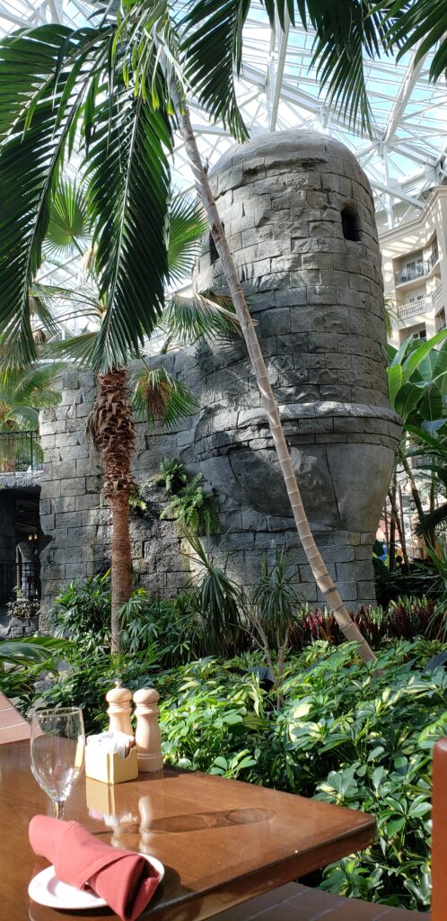 gaylord palms - building inside the hotel