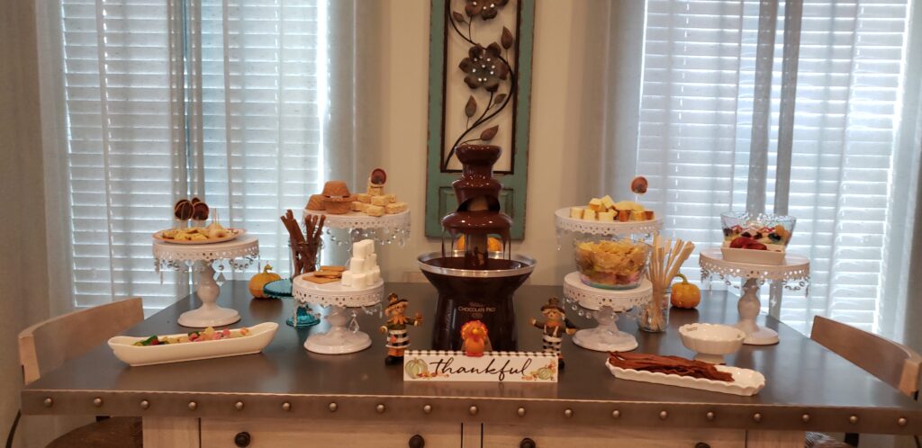 the epic chocolate fountain
