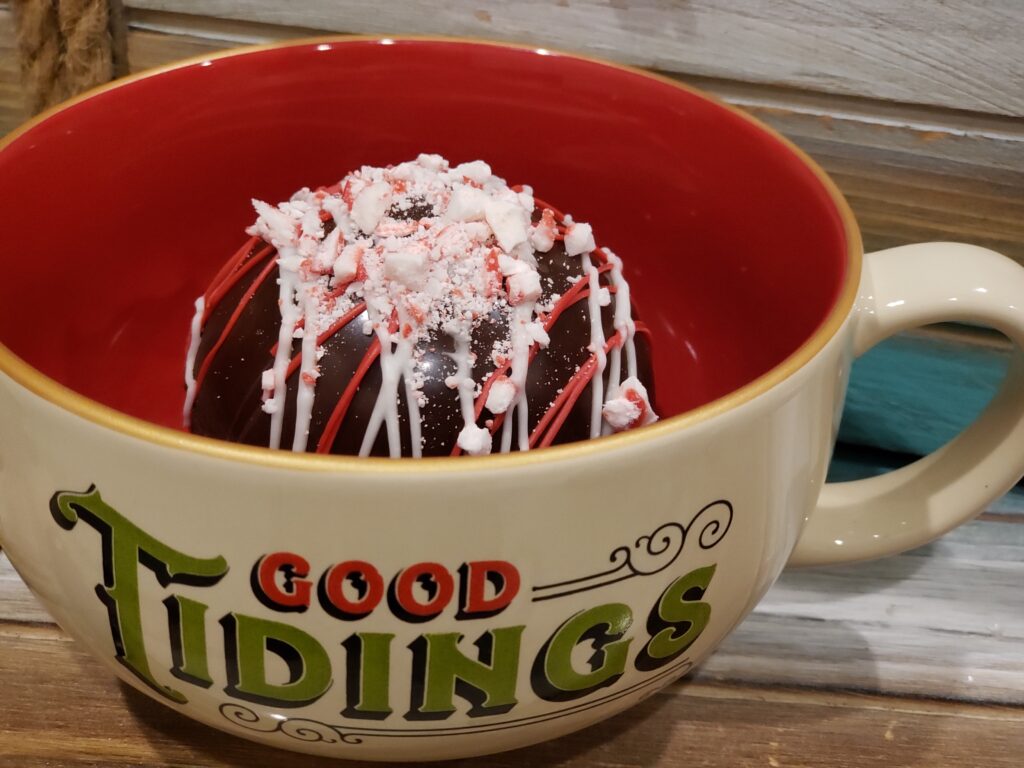 hot cocoa bombs - good tidings cup