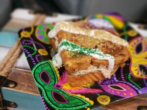 Mardi Gras French Toast - Let the good times roll