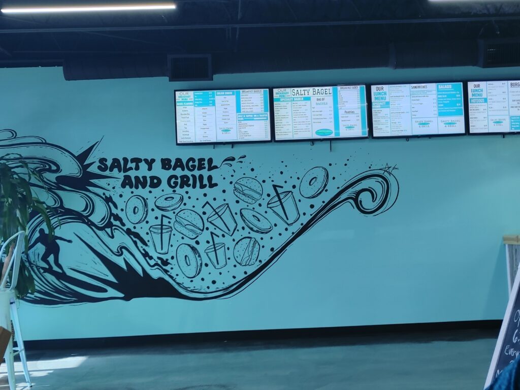 salty bagel and grill