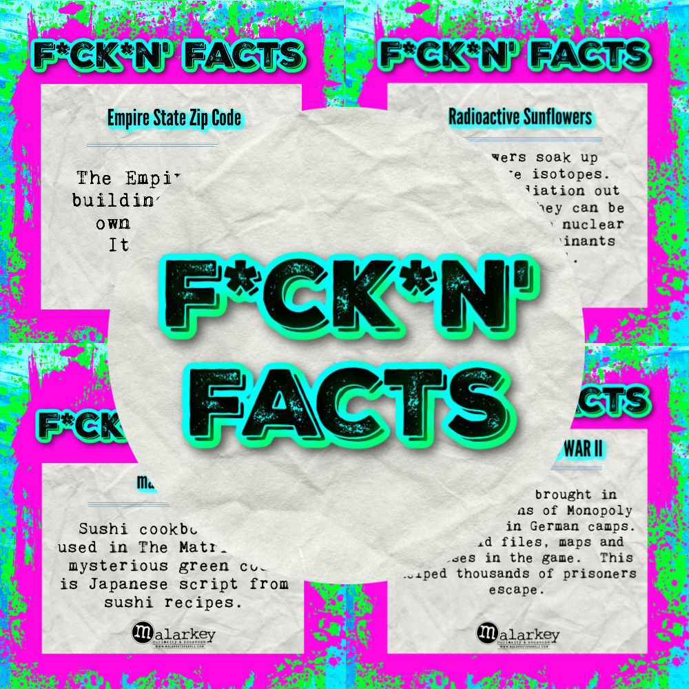 fucking facts - silly facts