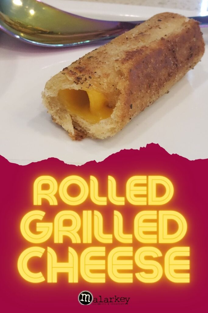 grilled rolled cheese