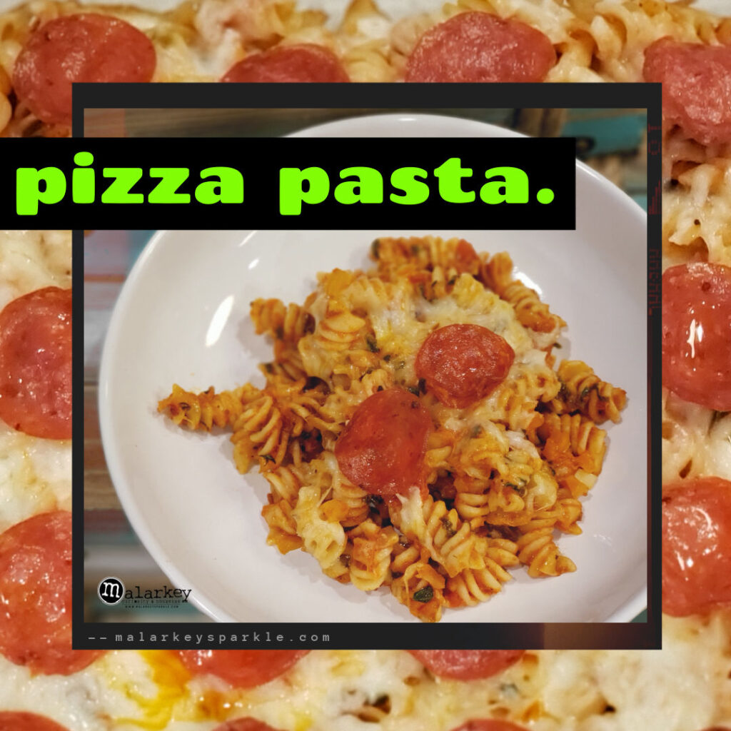 pizza pasta dish