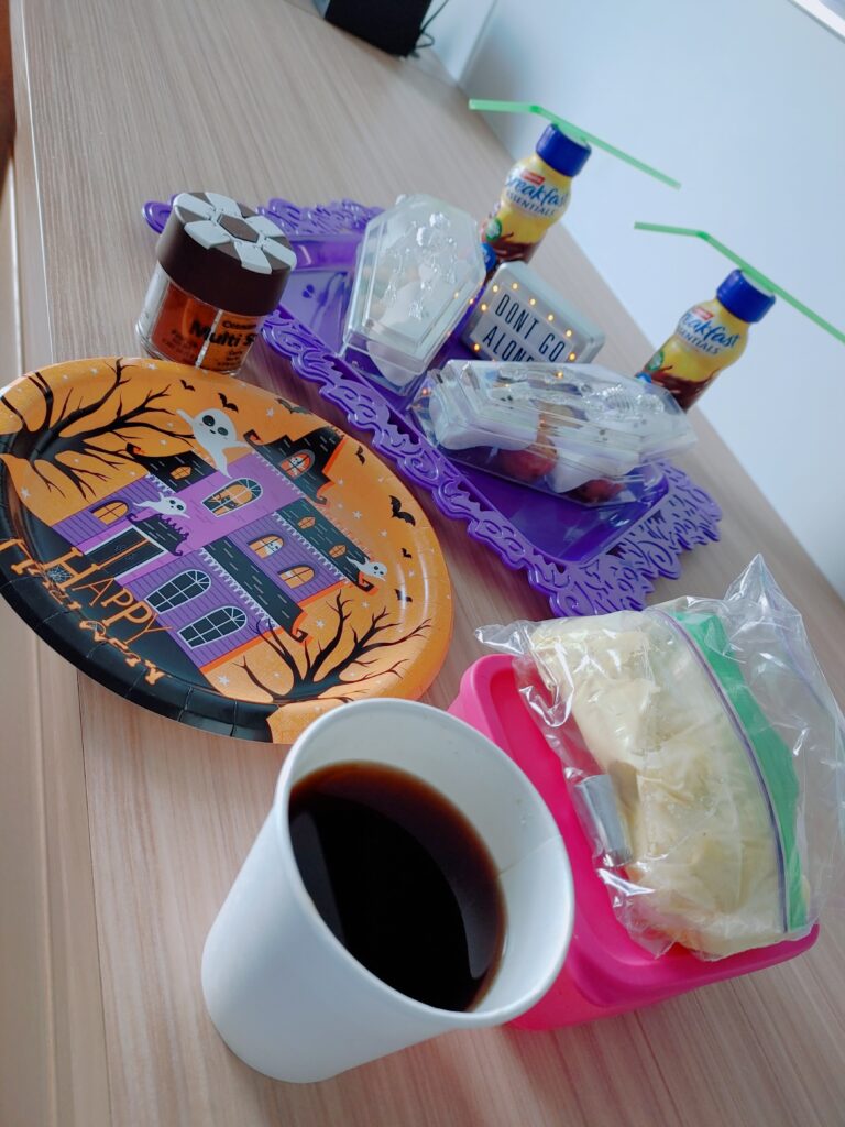 spooky hotel breakfast - malarkey