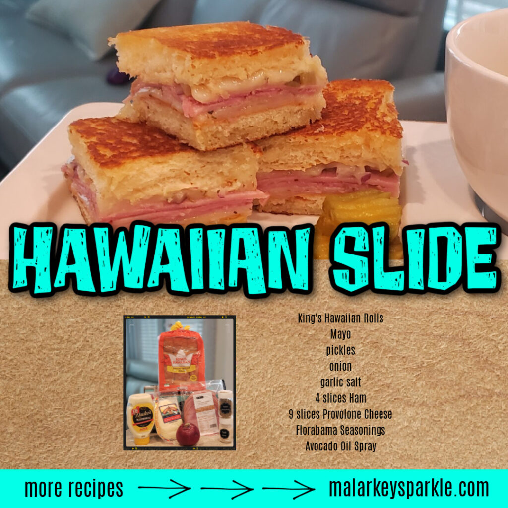 hawaiian slide sandwich