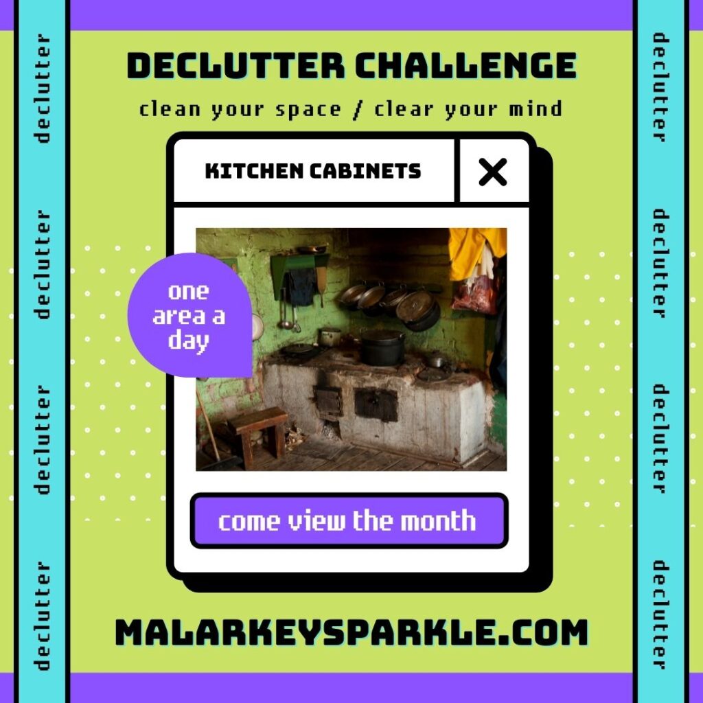 declutter January challenge