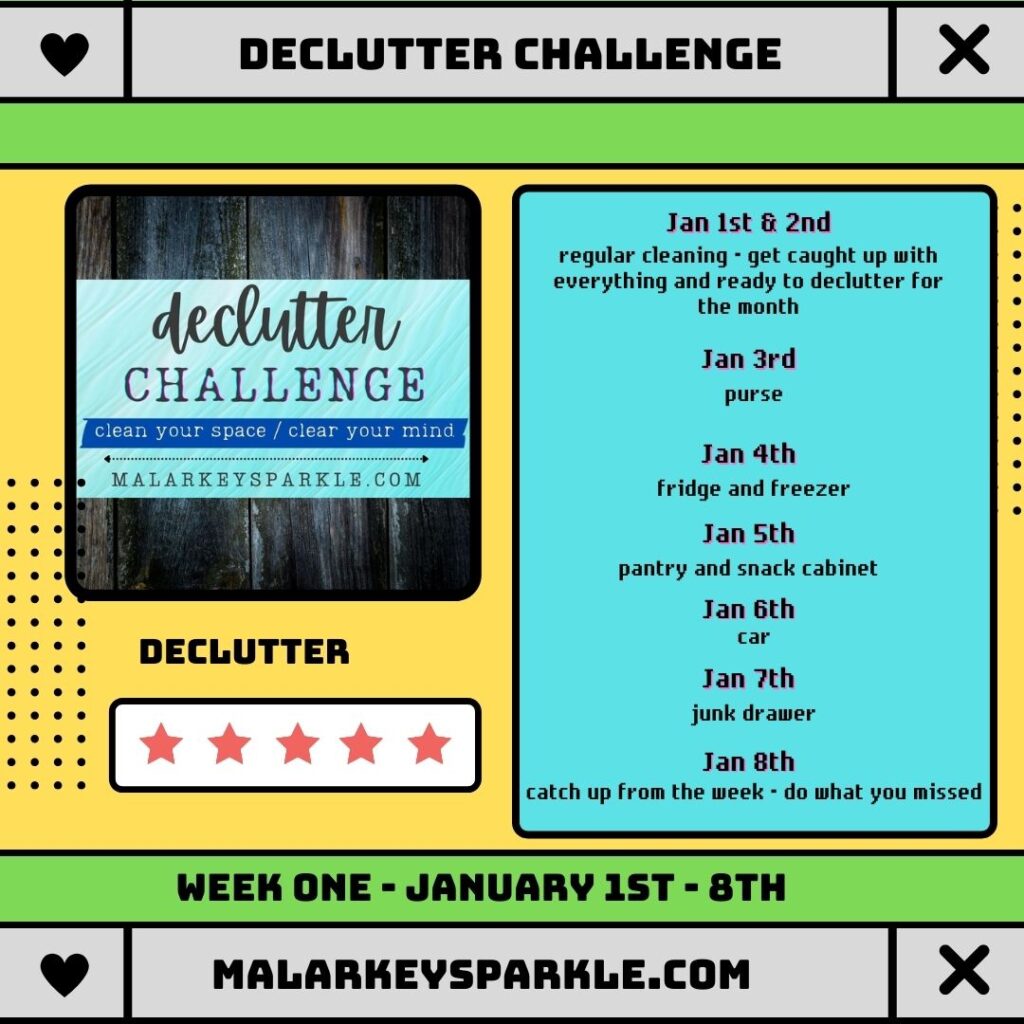 january declutter challenge
