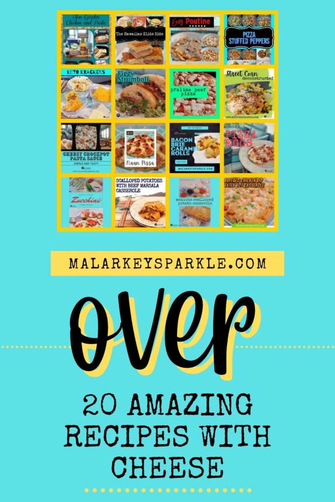 over 20 cheese recipes