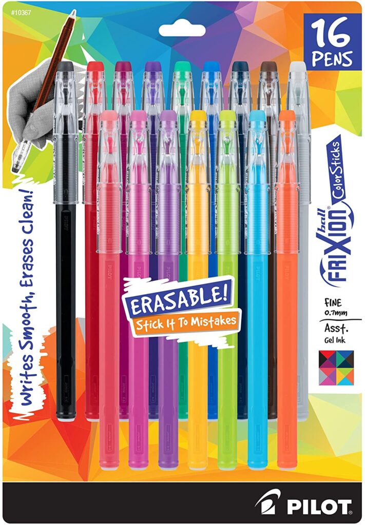 earasable pens
