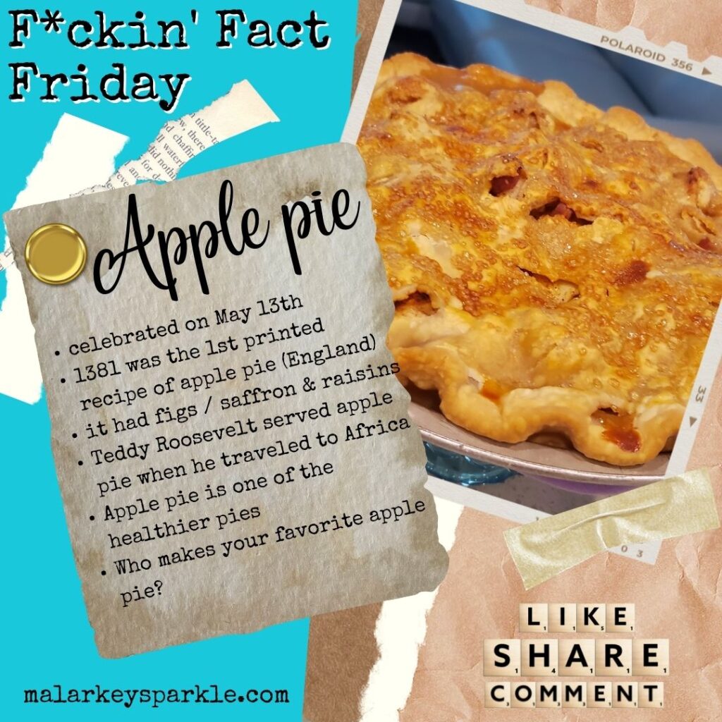 fact Fridays - apple pie