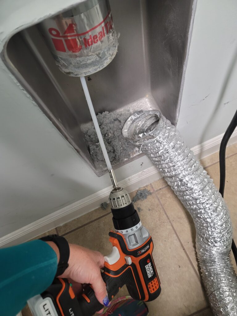 The BEST way to clean your dryer vent