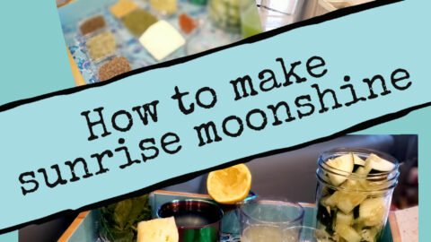 How to make sunrise moonshine woman with ingredients