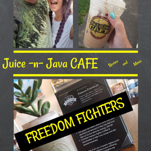 juice n java rewview and menu - freedom fighters