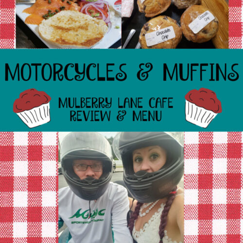 pinterest pin - motorcycles and muffins