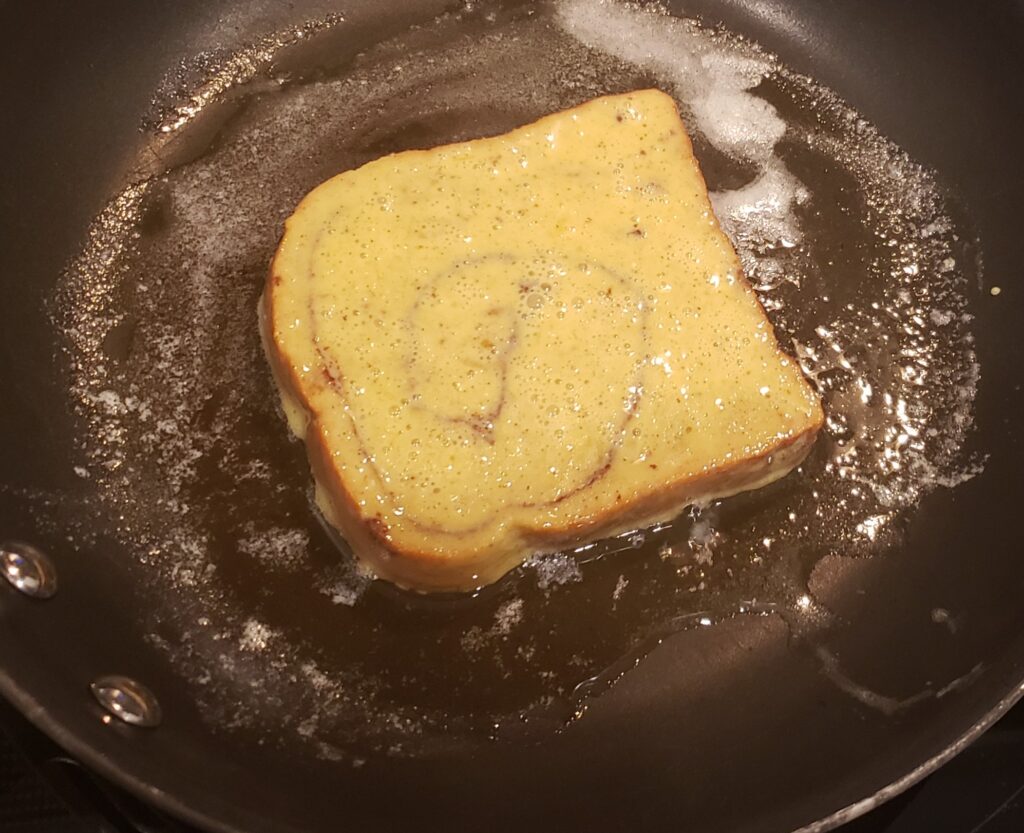french toast in a pan