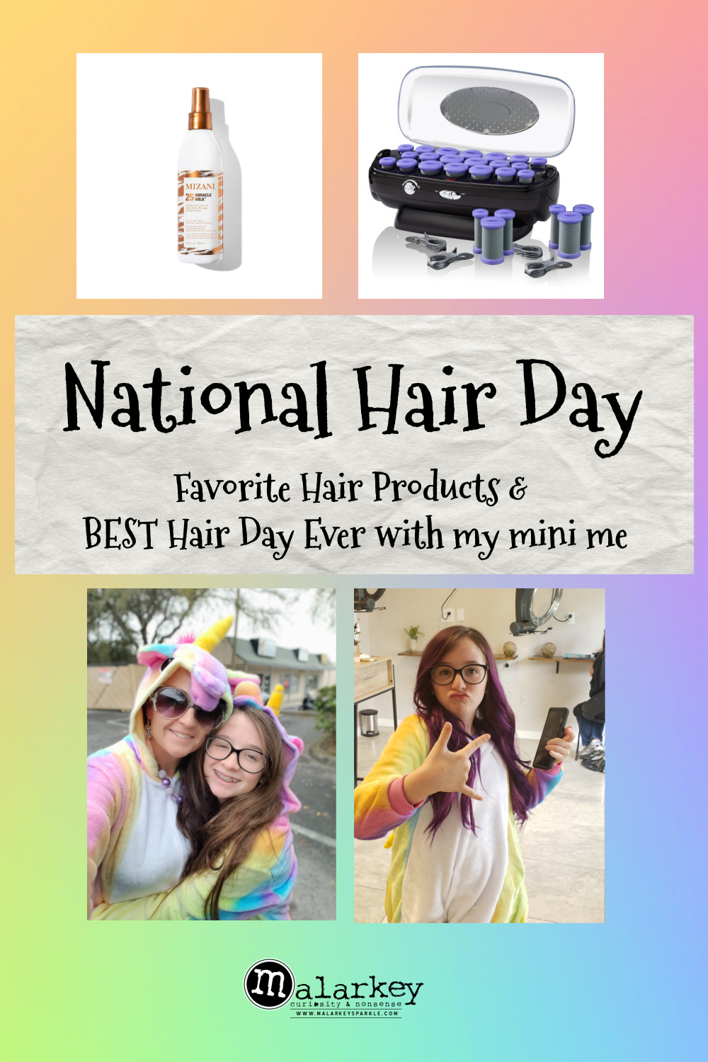 National Hair Day CHEERS TO AWESOME HAIR DAYS ⋆ malarkey