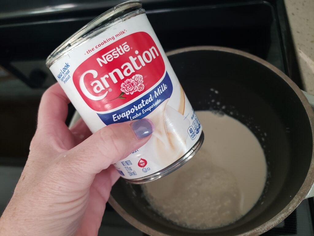 evaporated milk for fluff fudge - FUDGE - Easy Dark Chocolate Caramel
