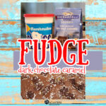 FUDGE - Easy Dark Chocolate Caramel