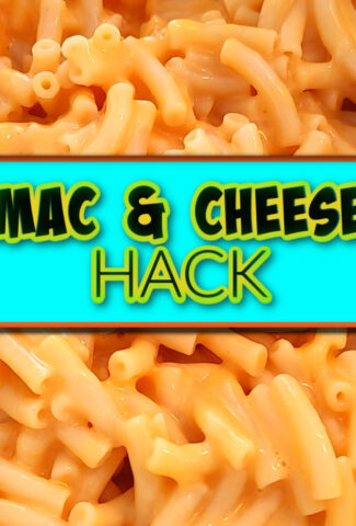 mac and cheese hack and quick dinner