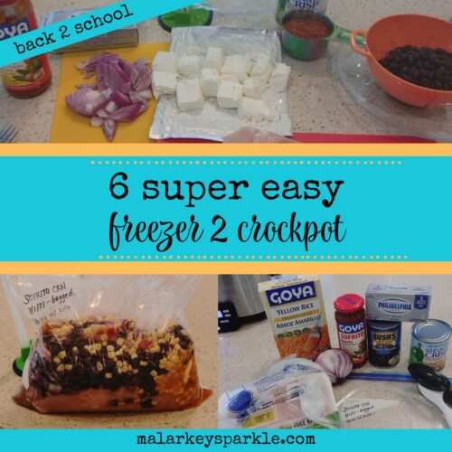 6 freezer to crockpot meals