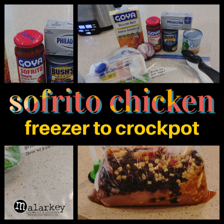 Sofrito Crockpot Chicken DUMP ⋆ malarkey