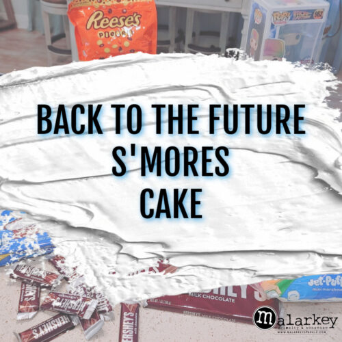 BACK TO THE FUTURE CAKE - MALARKEY