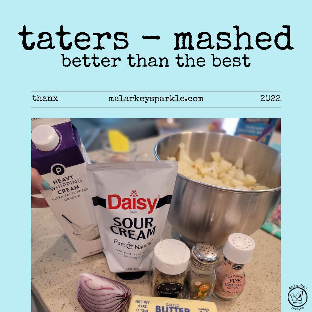 mashed taters for the win - here is the best way to make them