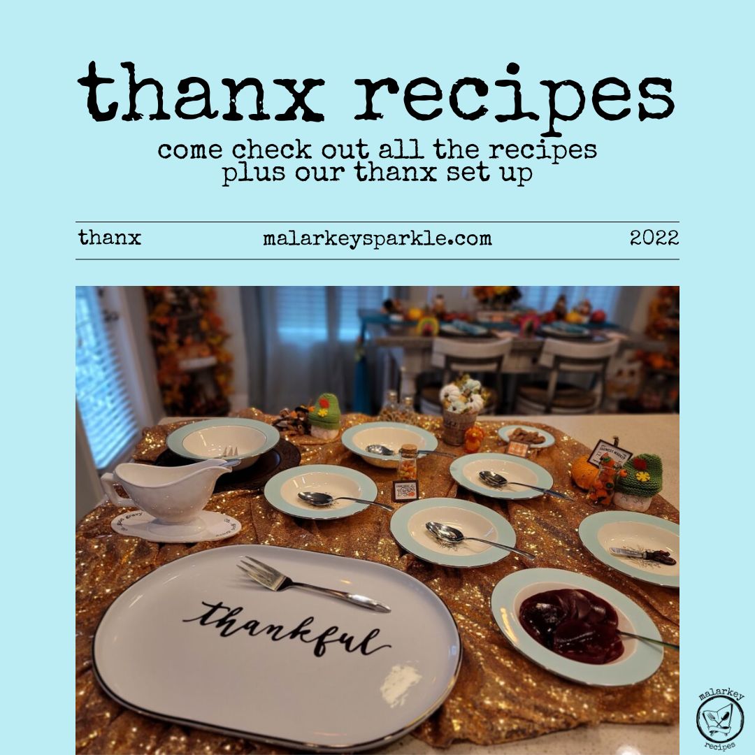 last minute recipe ideas for thanksiginvg  - here