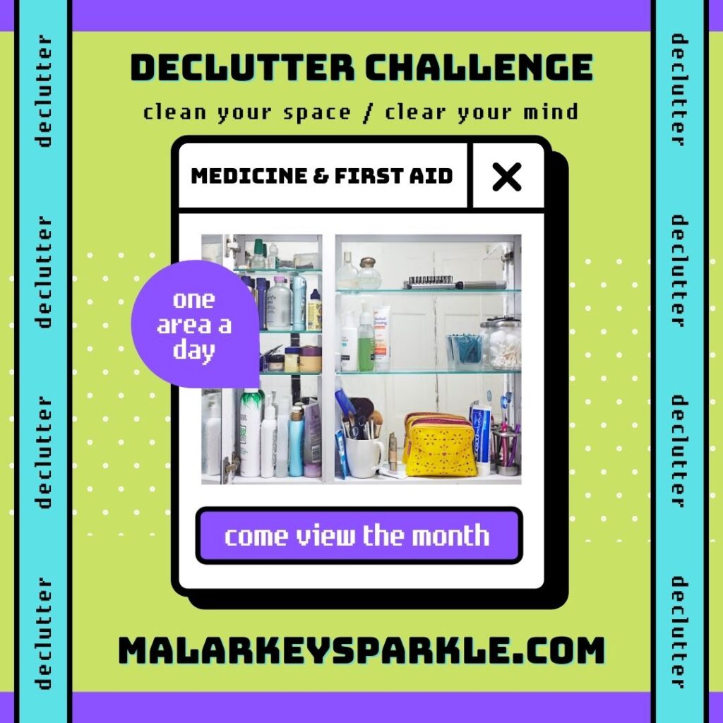 declutter January challenge