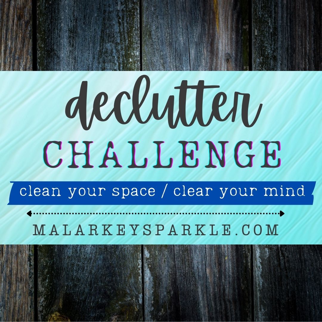declutter challenge - clean with me - button for main web