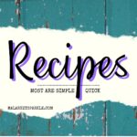 recipes - button for main web