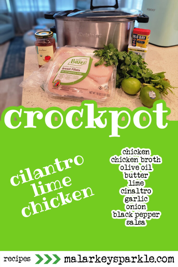 cilantro lime chicken crockpot