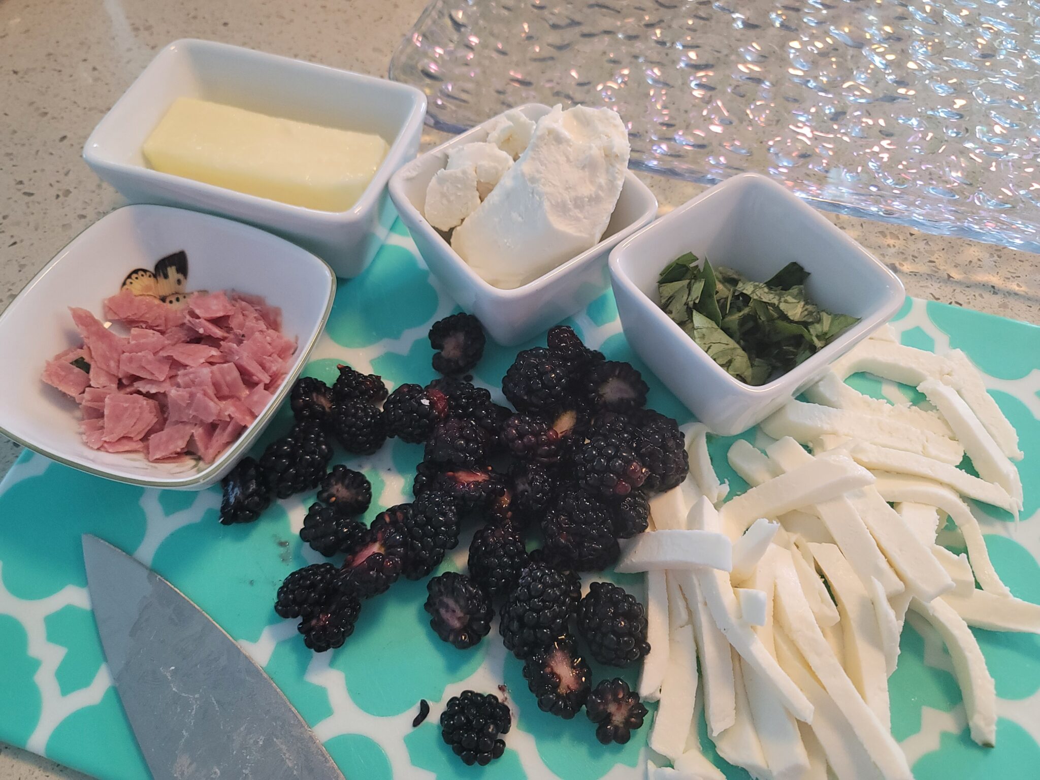 Blackberry Basil Grilled Cheese ⋆ malarkey