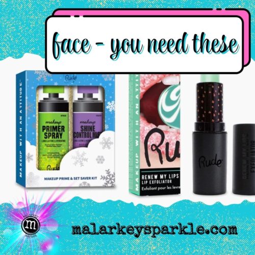 face - you need these