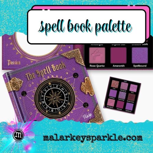 eyeshadow palette purples spell book