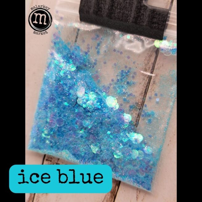 ice blue glitter paack