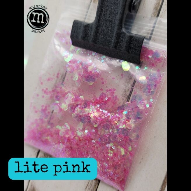lite pink glitter pack
