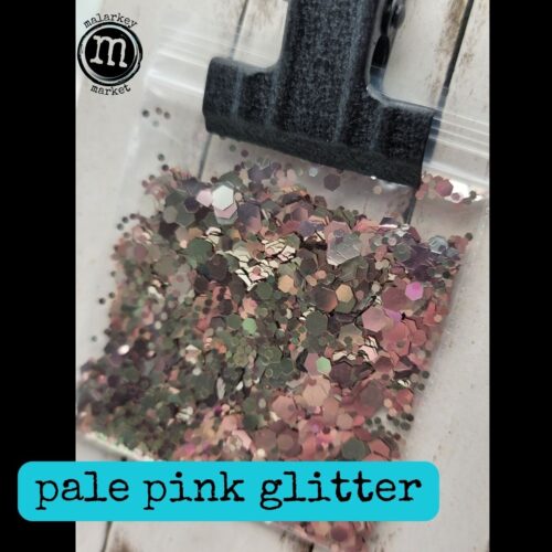 pale pink glitter pack
