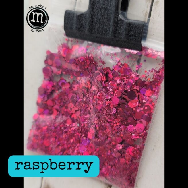 raspberry glitter pack