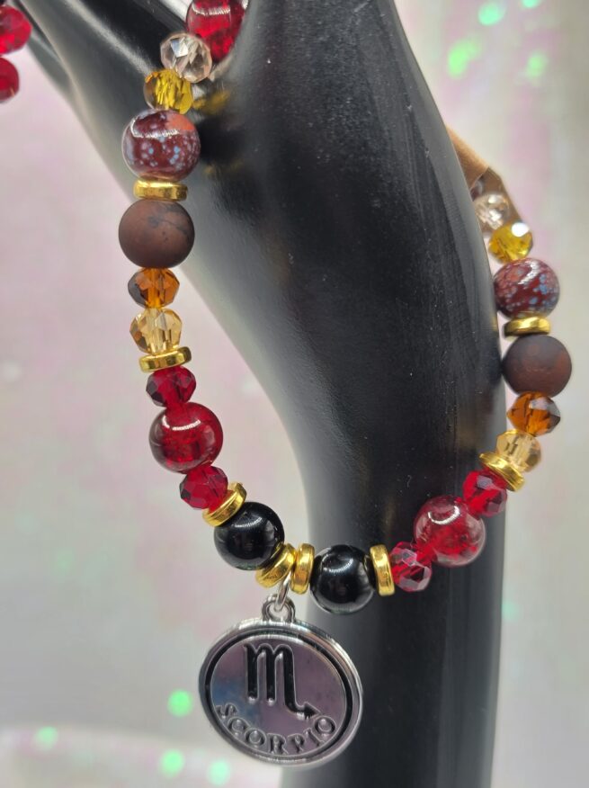 scorpio - zodiac bracelet & earring set - exclusive