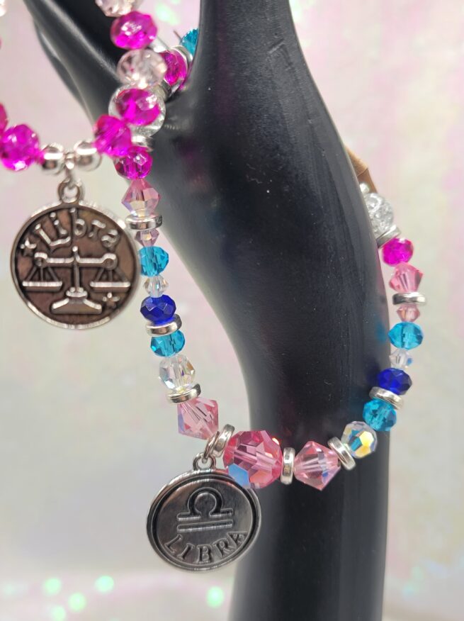libra - zodiac bracelet & earring set - exclusive