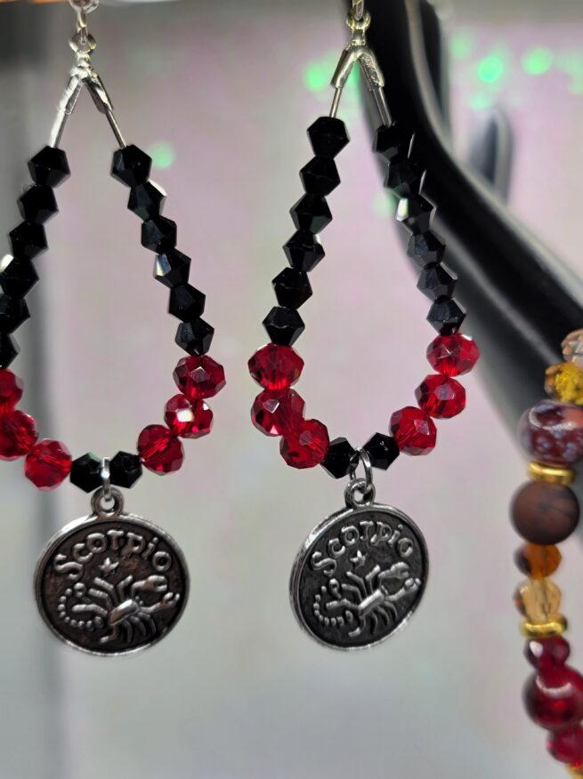 scorpio - zodiac bracelet & earring set - exclusive