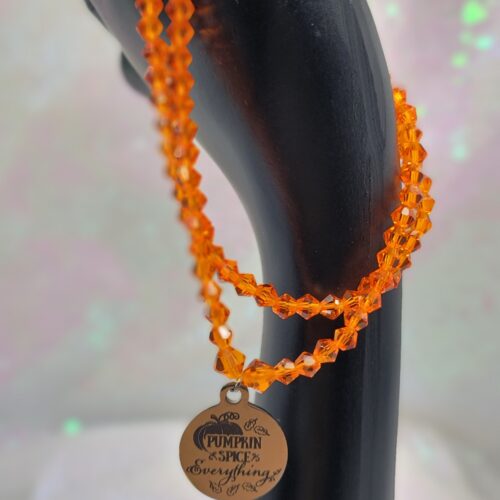 pumpkin spice bracelet - 4